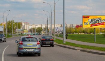 Билборд по ул. Лепешинского — ул. Каменщикова (озеро) (сторона А)
