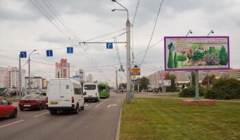 Билборд на перекрестке пр-т Речицкий / ул. Междугородняя (сторона А)