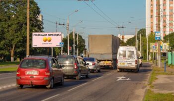 Билборд по пр. Октября / ул. Бр. Лизюковых (сторона Б)