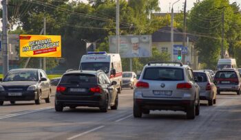 Билборд на пересечении пр-та Октября с ул. Жукова (сторона А)