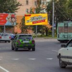 Билборд на кольце по ул. Б.Хмельницкого - пр. Октября (сторона А)