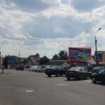 билборд по ул. Гагарина / ул. Карповича (ТЦ «СЕКРЕТ», «Мохов переезд»)